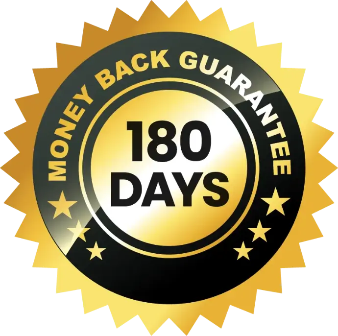 Finessa 180 Day Money Back Guarantee